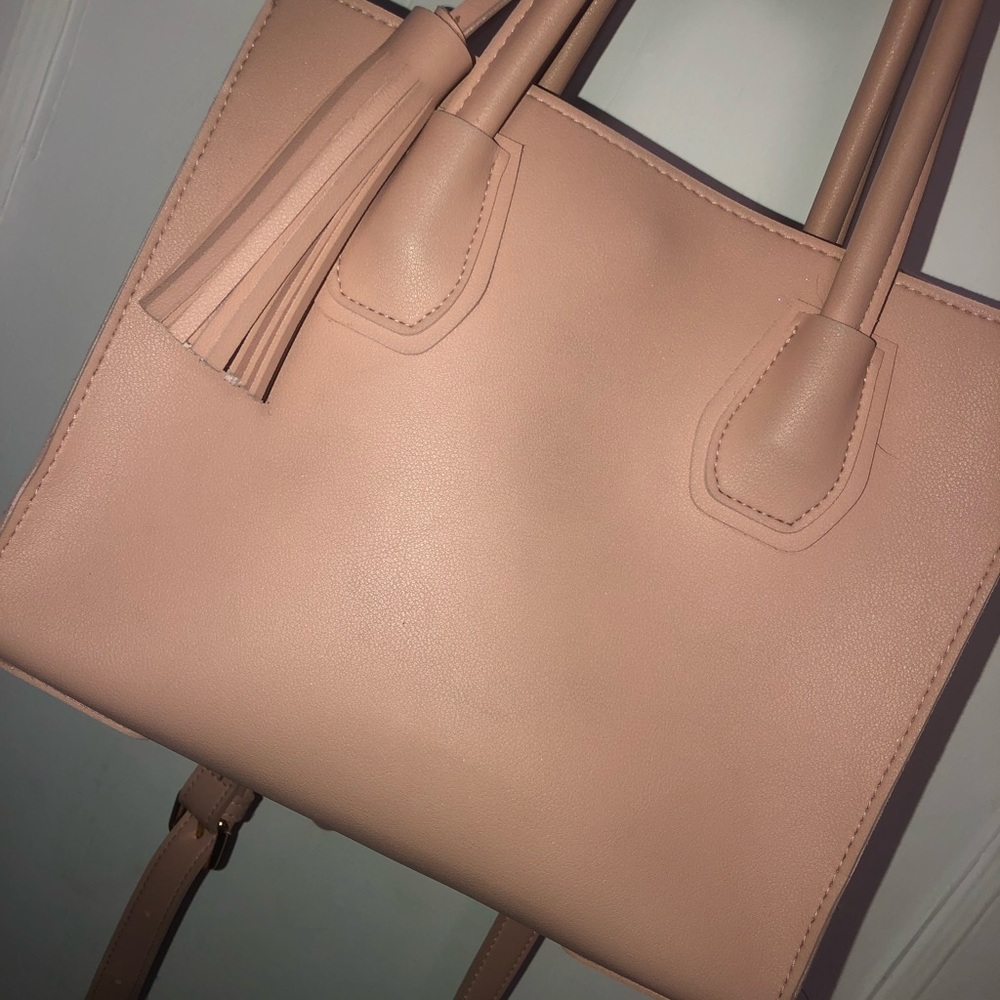 Pink bag adjustable strap